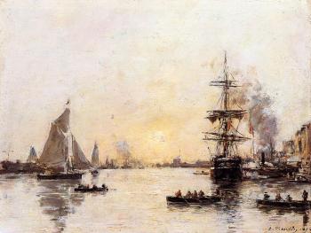 尤金 佈丹 Le Havre, the Outer Port 尤金 佈丹 Le Havre, the Outer Port